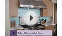 Modern Backsplash Home Design Ideas - kitchen backsplash