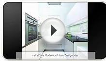 Small White Modern Kitchen Design Ideas